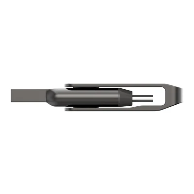 Lexar JumpDrive D400 Dual Type-C/Type-A tmavě šedý 128GB USB flash disk