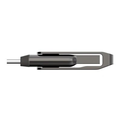 Lexar JumpDrive D400 Dual Type-C/Type-A tmavě šedý 128GB USB flash disk