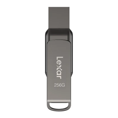 Lexar JumpDrive D400 tmavě šedý Dual Type-C/Type-A USB 3.1 256GB flash disk