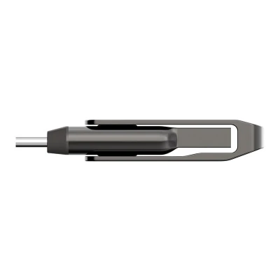 Lexar JumpDrive D400 tmavě šedý Dual Type-C/Type-A USB 3.1 256GB flash disk