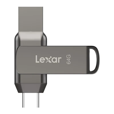 Lexar Dual Type-C a Type-A tmavě šedý USB 3.1 64GB flash disk