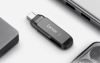 Lexar Dual Type-C a Type-A tmavě šedý USB 3.1 64GB flash disk