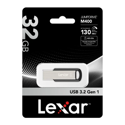 Lexar JumpDrive M400 stříbrno-černý USB 3.0 32GB flash disk
