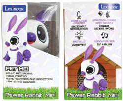 LEXIBOOK Mini robot zajac interaktívny chodiaci na batérie Svetlo Zvuk