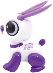 LEXIBOOK Mini robot zajac interaktívny chodiaci na batérie Svetlo Zvuk