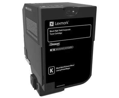Lexmark CS/CX725 černá corporate tonerová kazeta, 20 000 stran Lexmark CS/CX725 černá corporate tonerová kazeta, 20 000 stran