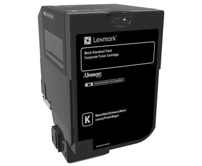 Lexmark CS720, CS/CX725 černá corporate tonerová kazeta, 7000 Lexmark CS720, CS/CX725 černá corporate tonerová kazeta, 7000