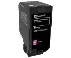 Lexmark toner 74C2HME / Magenta / 12 000 stran / Corporate Lexmark toner 74C2HME / Magenta / 12 000 stran / Corporate