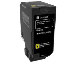 Lexmark toner 74C2HYE / Yellow / 12 000 stran / corporate Lexmark toner 74C2HYE / Yellow / 12 000 stran / corporate