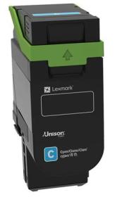 Lexmark toner 75M20C0 / Cyan / 2 000 stran Lexmark toner 75M20C0 / Cyan / 2 000 stran