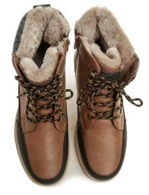 Lico 540553 Ramiro hnedé pánske zimné topánky