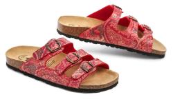 Lico 560009 červené dámské nazouváky