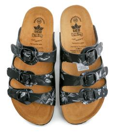 Lico 560238 černé dámské nazouváky