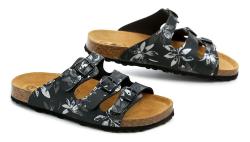 Lico 560238 černé dámské nazouváky