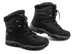 Lico 710235 Linna čierne zimné topánky