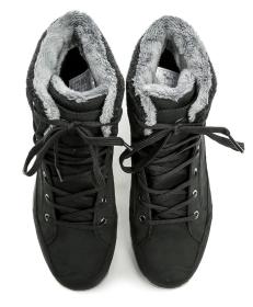 Lico Brütting 711054 Frost černé pánské zimní boty