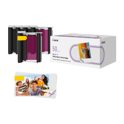 Liene fotopapír 2x3" 50 listů + 5 inkoustových kazet