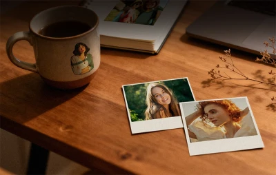 Liene Amber 3x3" samolepicí fotografický papír, 40 listů + 1 náplň