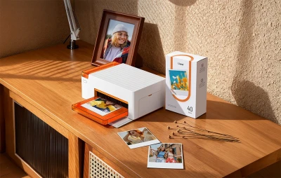 Liene Amber 3x3" samolepicí fotografický papír, 40 listů + 1 náplň
