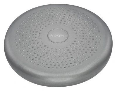 Lifefit Balanční masážní polštářek Balance Cushion 33cm stříbrný Lifefit Balanční masážní polštářek Balance Cushion 33cm stříbrný