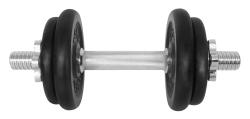 Lifefit Činka nakládací jednoruční 10 kg 30mm tyč/4x kotouč Lifefit Činka nakládací jednoruční 10 kg 30mm tyč/4x kotouč