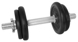 Lifefit Činka nakládací jednoruční 10 kg 30mm tyč/4x kotouč