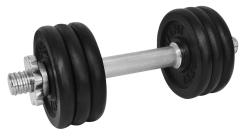 Lifefit Činka nakládací jednoruční 11 kg 30mm tyč/6x kotouč