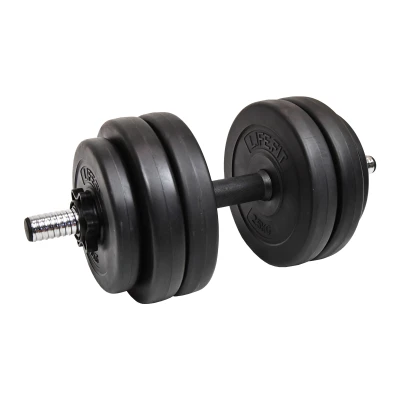 Lifefit Činka nakládací jednoruční 13 kg vinyl-cement 30mm tyč/6x kotouč