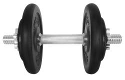 Lifefit Činka nakládací jednoruční 15 kg 30mm tyč/4x kotouč Lifefit Činka nakládací jednoruční 15 kg 30mm tyč/4x kotouč