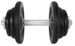 Lifefit Činka nakladacia jednoručná 20 kg 30mm tyč/6x kotúč Lifefit Činka nakladacia jednoručná 20 kg 30mm tyč/6x kotúč