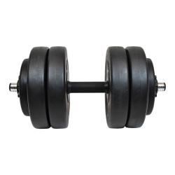 Lifefit Činka nakladacia jednoručná 23 kg vinyl-cement 30mm tyč/6x kotúč
