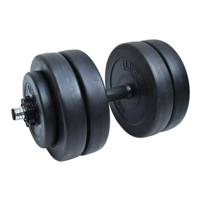 Lifefit Činka nakladacia jednoručná 23 kg vinyl-cement 30mm tyč/6x kotúč