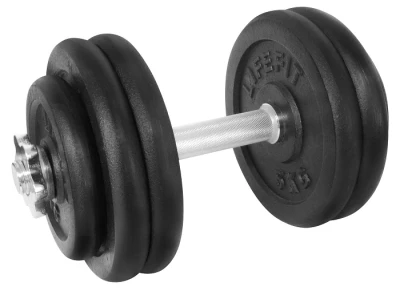 Lifefit Činka nakládací jednoruční 27 kg 30 mm tyč, 6x kotouč