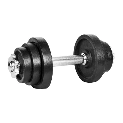 Lifefit Činka nakladacia Angular jednoručná 12 kg 30mm tyč/6x kotúč