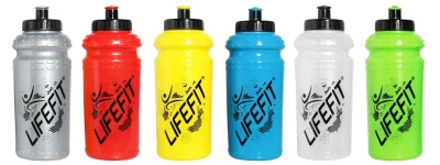 Lifefit Cyklo 9992 bílá 600 ml cyklistická láhev