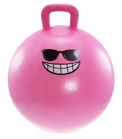 Lifefit Jumping Ball 55 cm růžový dětský skákací míč