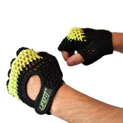 Lifefit Fitness rukavice Fit černo-zelené