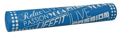 Lifefit Gymnastická podložka SLIMFIT, 173x58x0.4cm, modrá Lifefit Gymnastická podložka SLIMFIT, 173x58x0.4cm, modrá