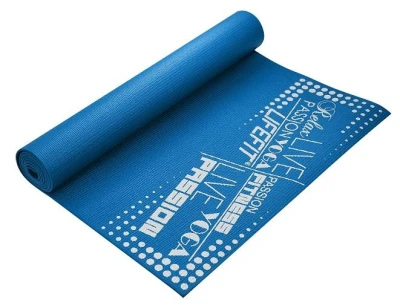 Lifefit Gymnastická podložka SLIMFIT, 173x58x0.4cm, modrá