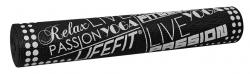 Lifefit Gymnastická podložka SLIMFIT, 173x61x0.4cm, čierna
