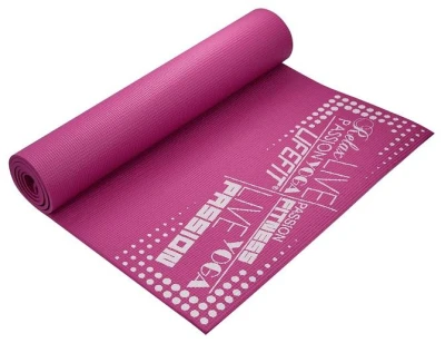 Lifefit Gymnastická podložka SLIMFIT PLUS, 173x58x0.6cm, bordó