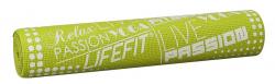 Lifefit Gymnastická podložka SLIMFIT PLUS, 173x61x0.6cm, svetlo zelená
