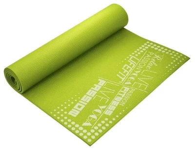 Lifefit Gymnastická podložka SLIMFIT PLUS, 173x58x0.6cm, světle zelená
