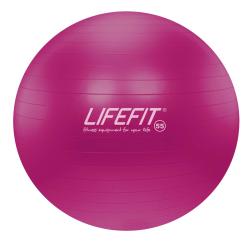 Lifefit Gymnastický loptu Anti-burst 55 cm bordó