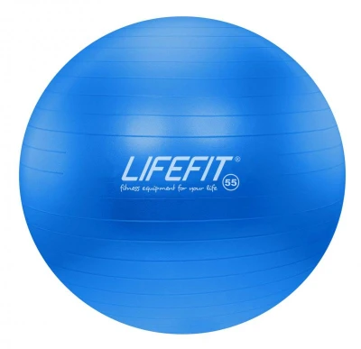 Lifefit Gymnastický míč ANTI-BURST 55 cm, modrý Lifefit Gymnastický míč ANTI-BURST 55 cm, modrý