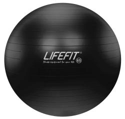 Lifefit Gymnastický loptu Anti-burst 65 cm čierna