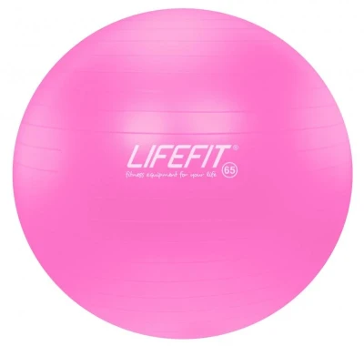 Lifefit ANTI-BURST 65 cm, růžový Gymnastický míč Lifefit ANTI-BURST 65 cm, růžový Gymnastický míč
