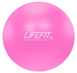 Lifefit Gymnastický loptu Anti-burst 75 cm ružová