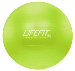 Lifefit Gymnastický míč Anti-burst 75 cm zelený