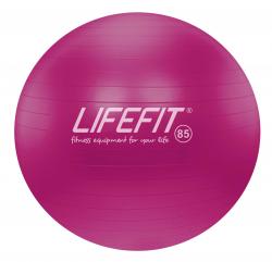 Lifefit Gymnastický míč ANTI-BURST 85 cm, bordó
